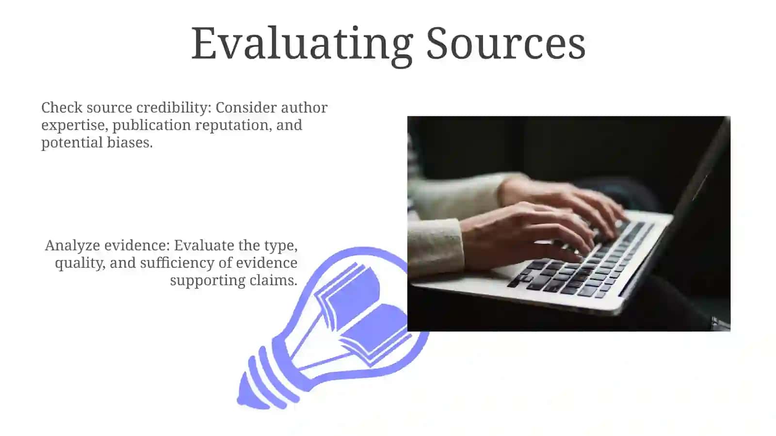 Critical thinking when reading and writing 3