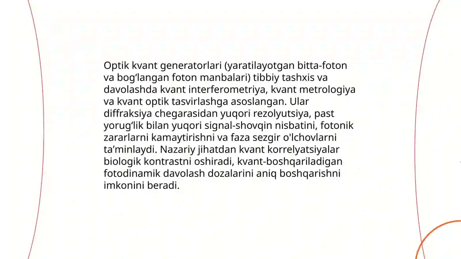 Optik kvant generatorlarining tibbiy tashxis va davolashdagi umumiy nazariyasi 3
