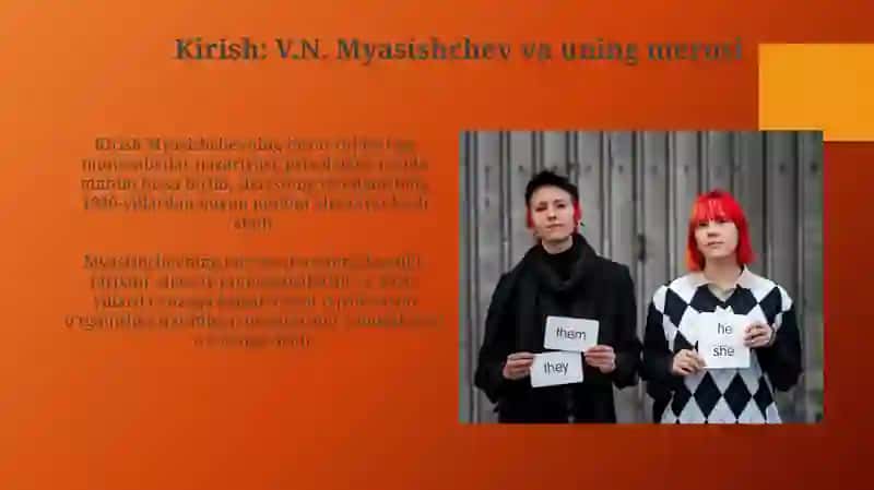 V.N. Myasihevning munosabatlar nazariyasi 3