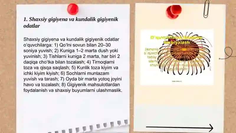O‘quvchilarni gigiyenik tarbiyalash 3