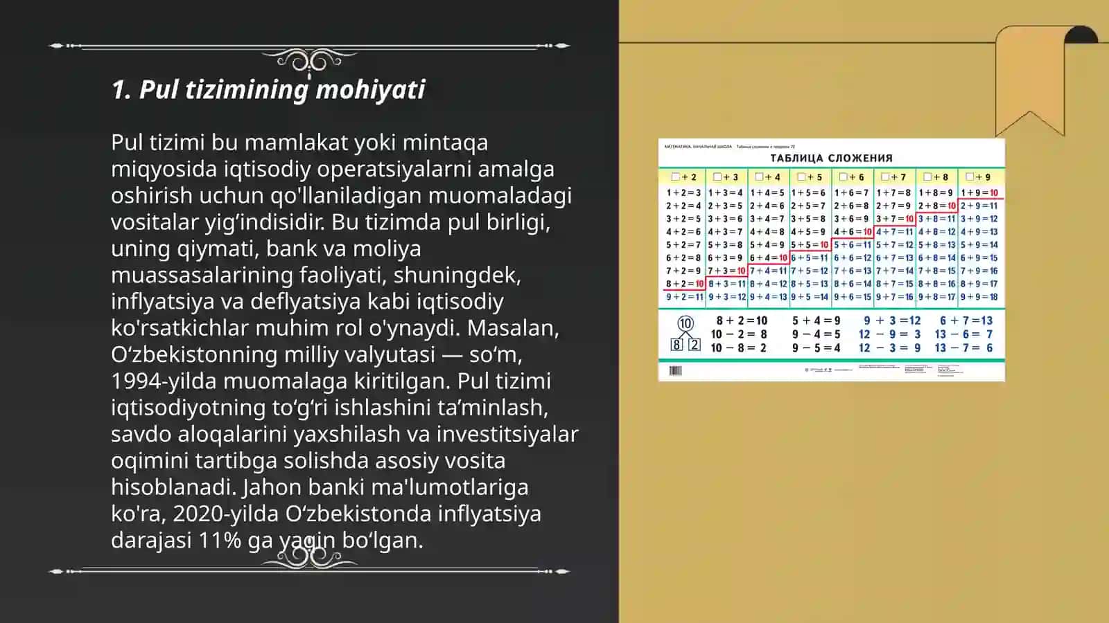 Pul tizimi: mazmuni, turlari va elementlari 3