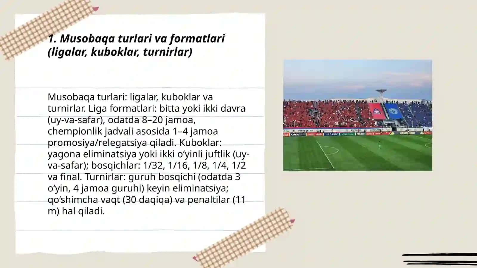 Futbol buyicha musobaqalarni o‘tkazish va tashkil qilish qoidalari 3