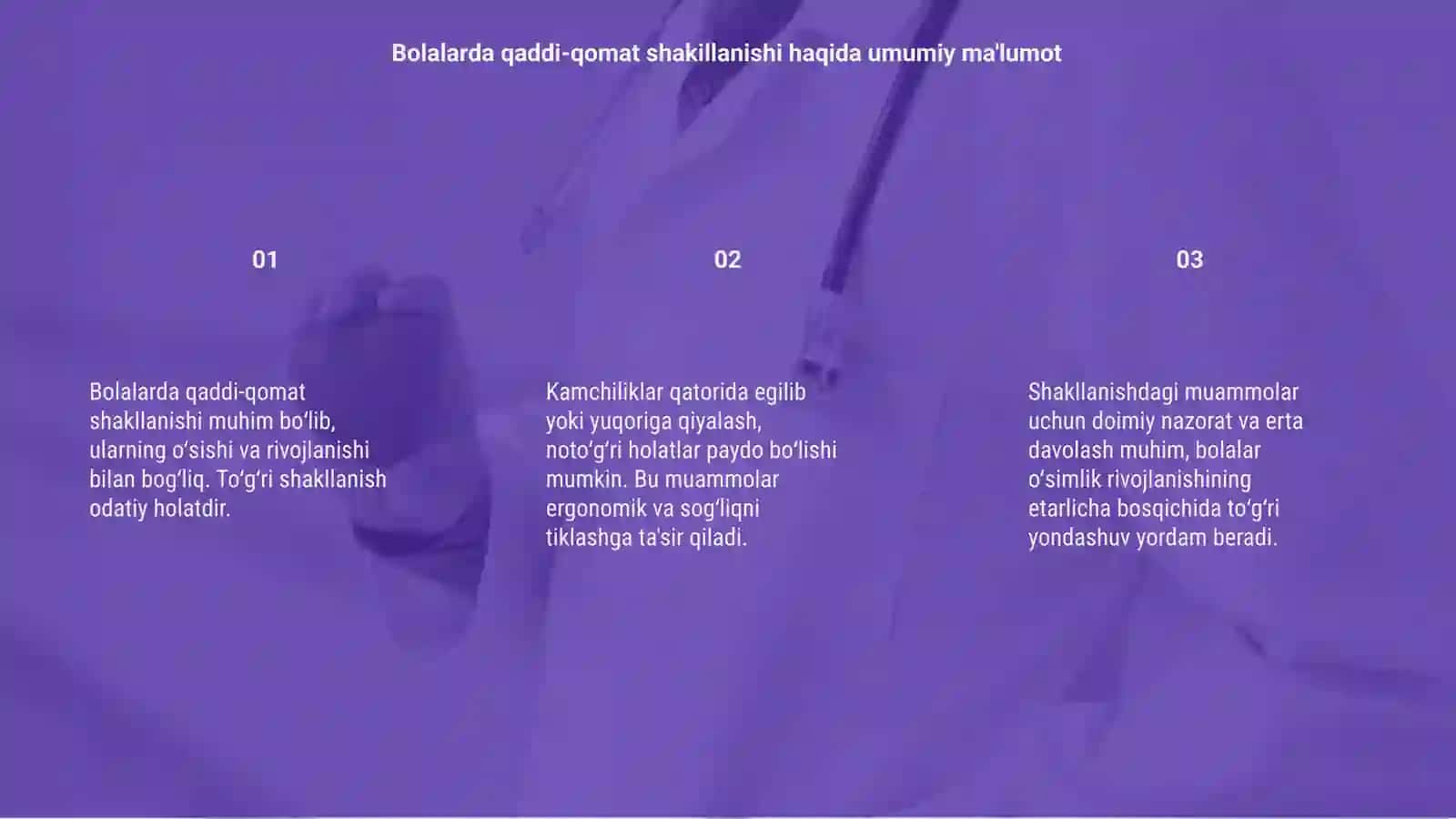 Bolalarda qaddi-qomatini shakillanishi va kamchiliklari 3