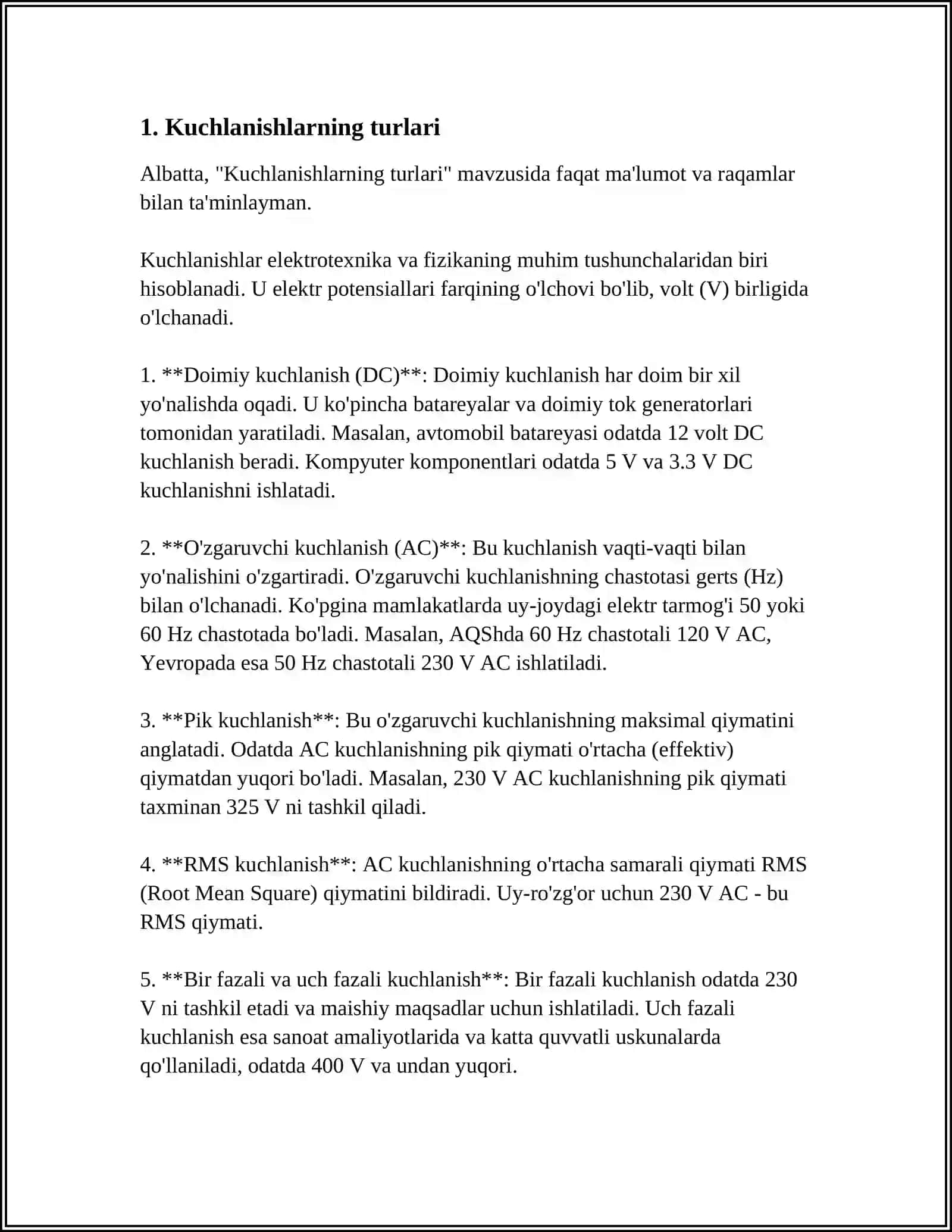 KUCHLANISHLAR 3