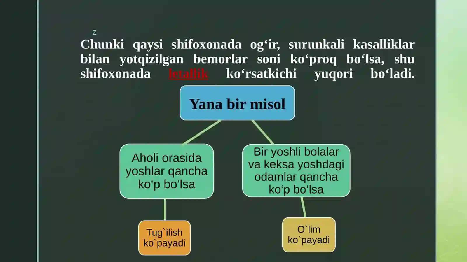 Standartlash va uning tibbiyotda qo'llanilishi 3