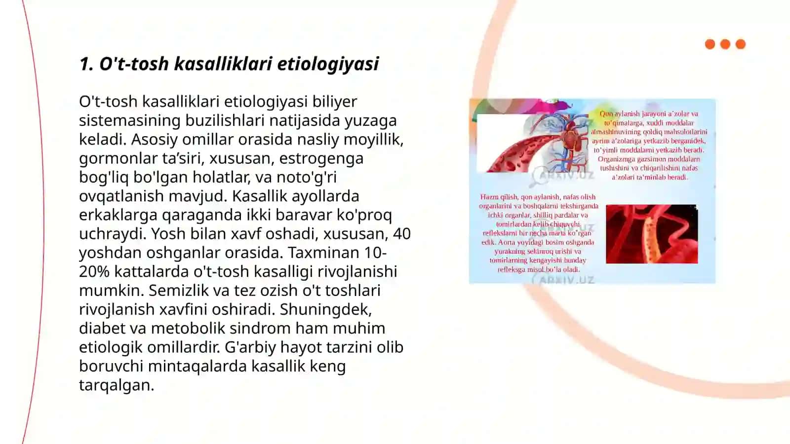 O't-tosh kasalliklari etiologiyasi 3