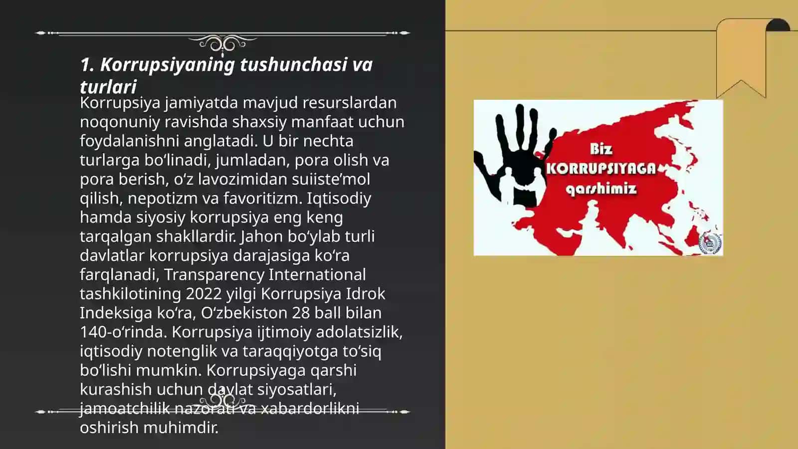 Korrupsiyaga qarshi kurash mexanizmlari 3