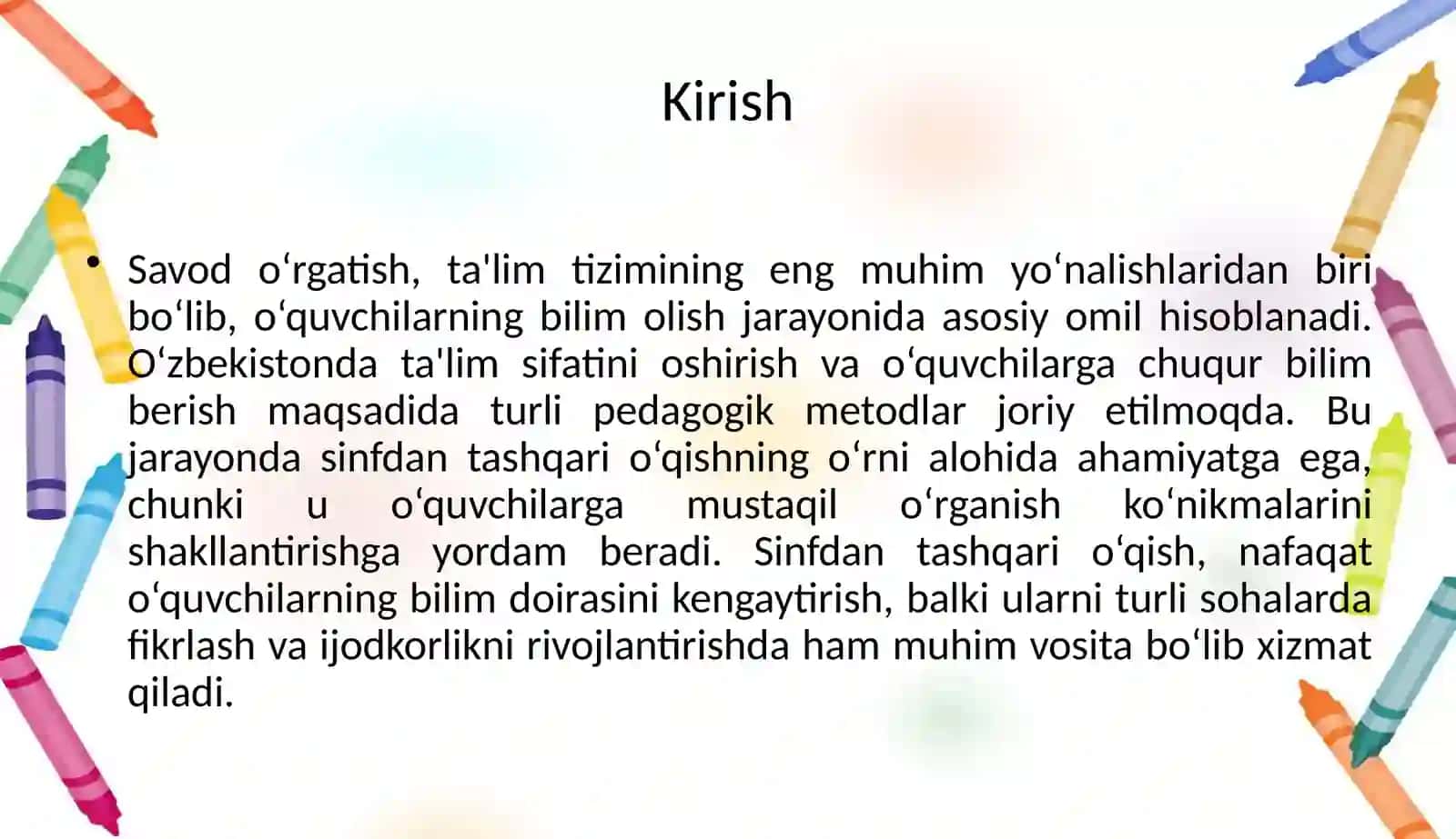 Savodo‘rgatishsinfdantashqario‘qishnitashkiletish 3