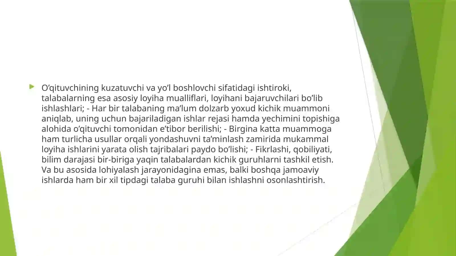 Loyihalash Texnologiyasi 3