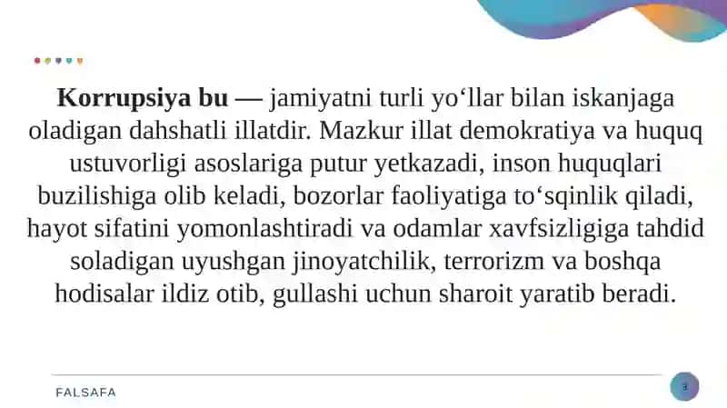 KORRUPSIYAGA QARSHI KURASHISHNING JAHON TAJRIBASI 3