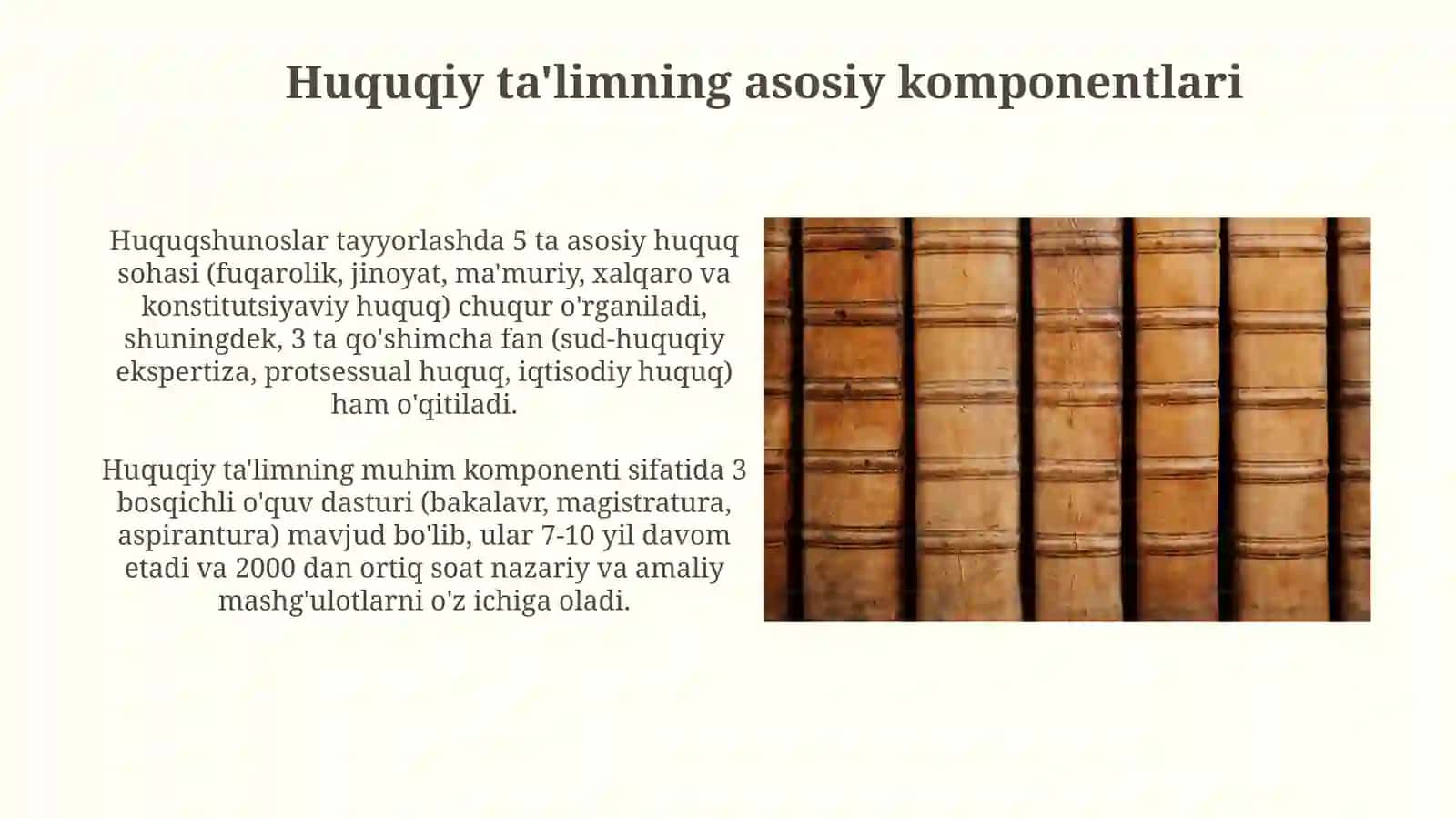 Huquqiy tarbiya va uning tarkibiy qismlari 3