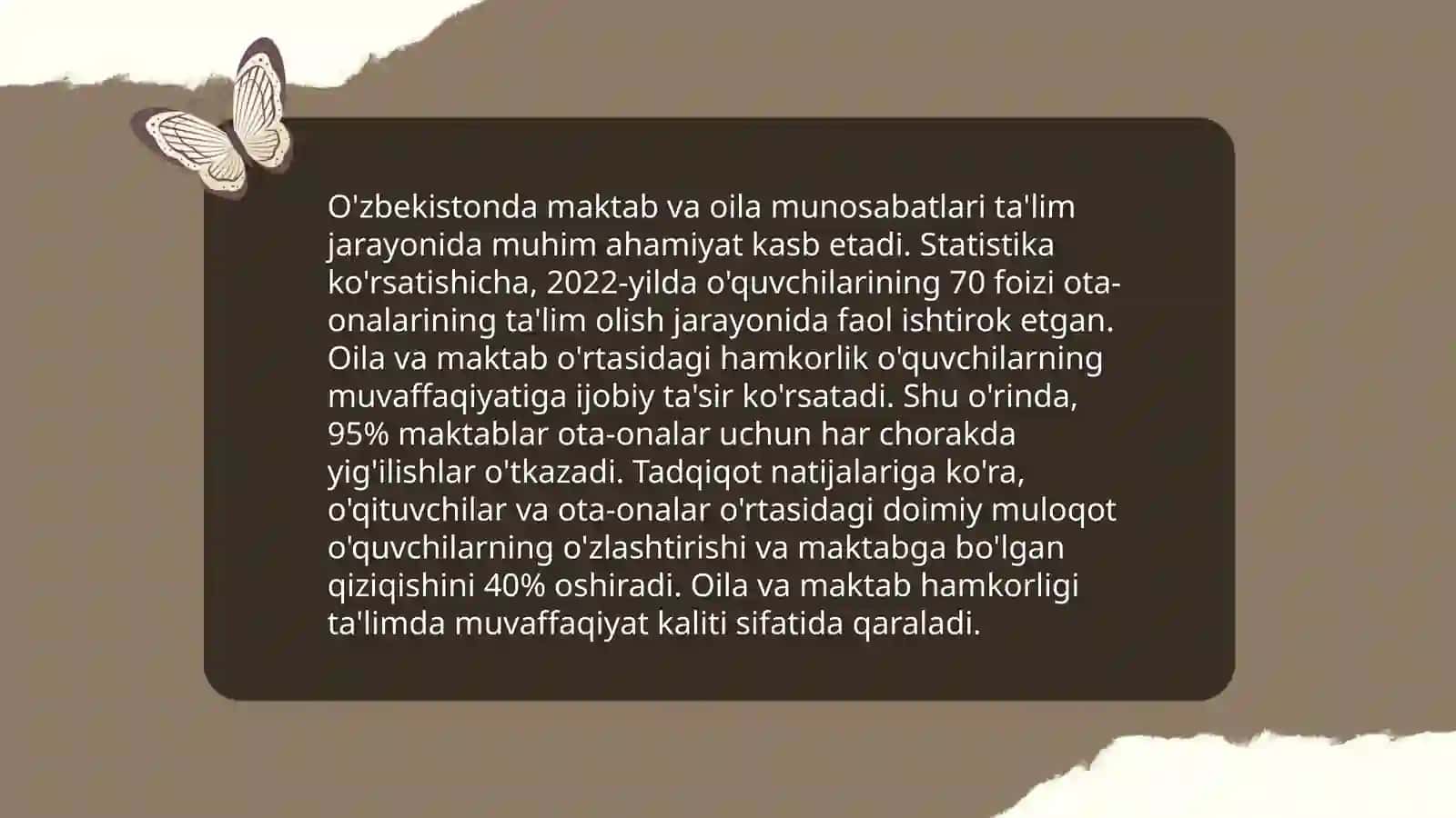 Maktab va oila integratsiyasi 3