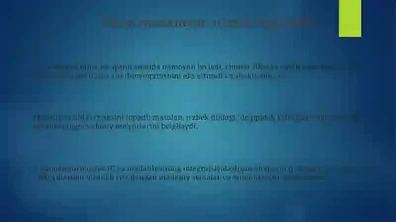 Til va madaniyat.Lingomadaniyatshunoslikning ōrni va ahamiyati 3