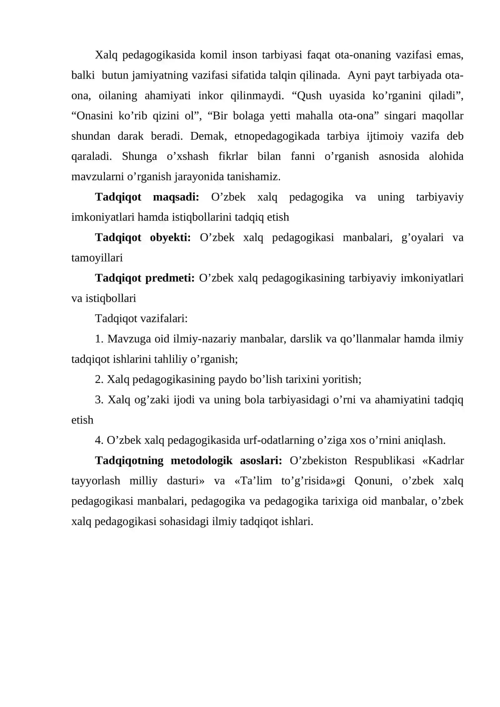 Xalq pedagogikasining talqin etilishi 3