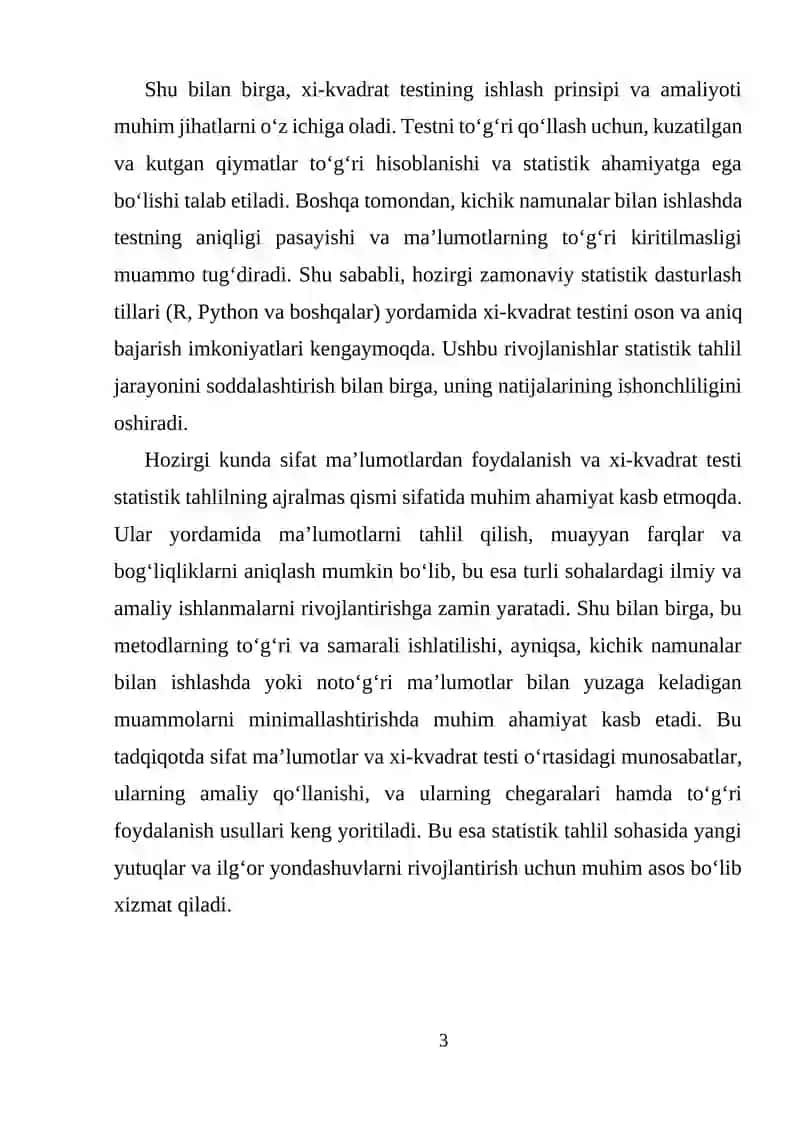 Sifat ma’lumotlar va ularning statistik tahlili 3