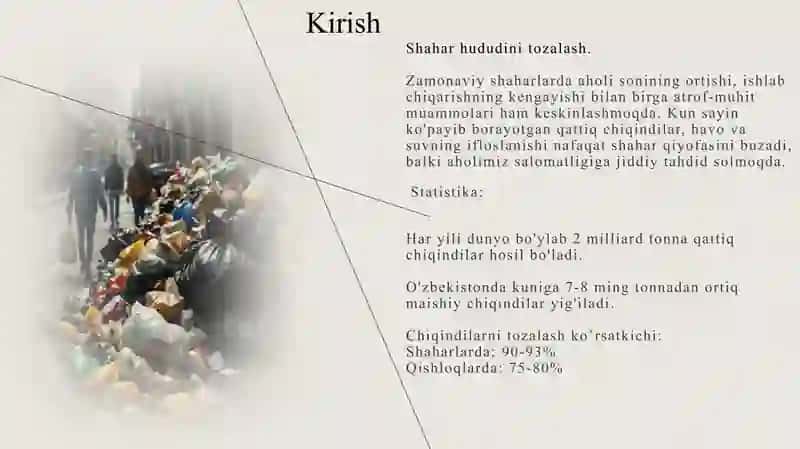 Shahar hududini tozalash turlari va muddatlari 3