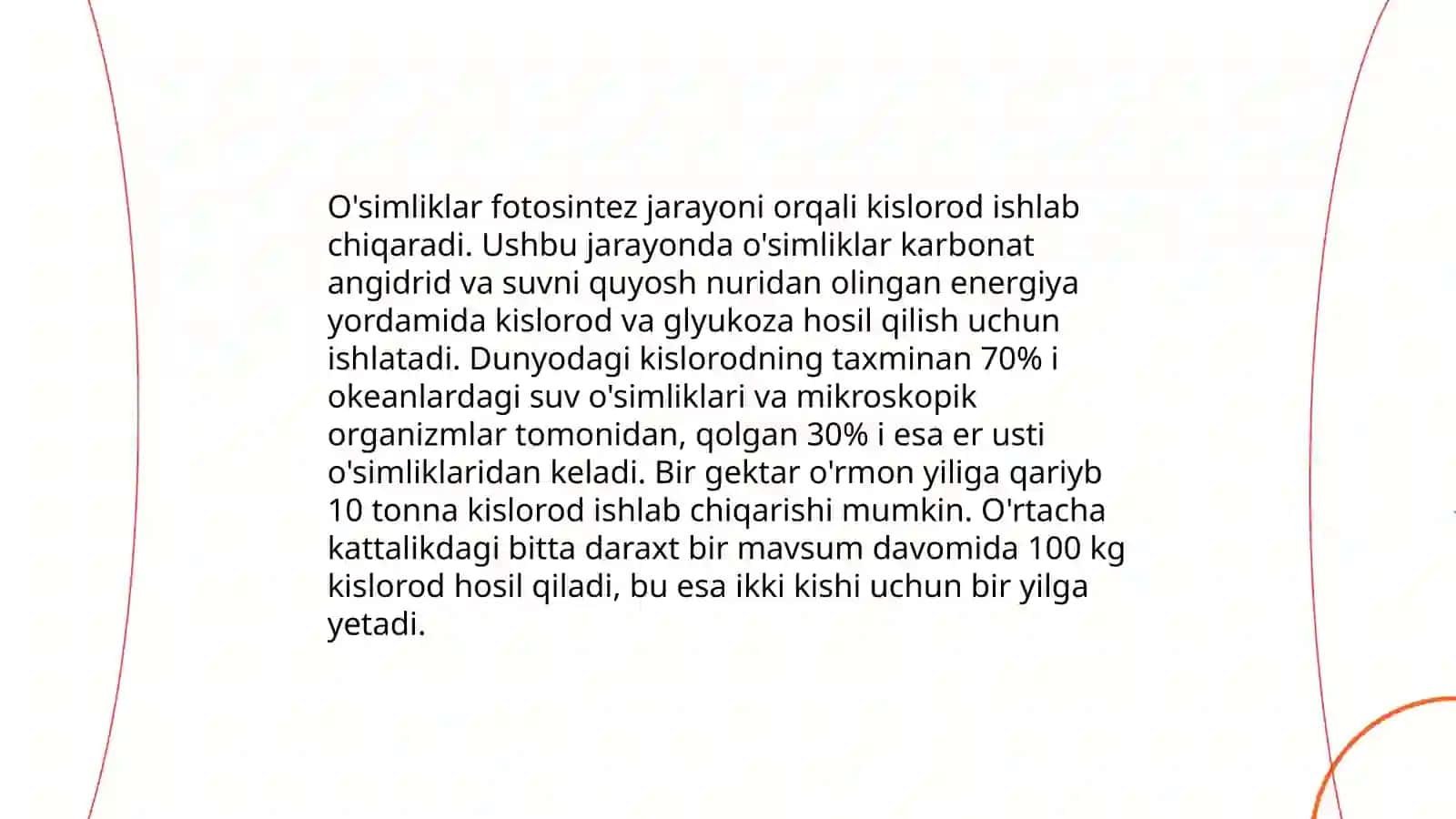 O'simliklarning inson va biosferadagi ahamiyati Laylo 3