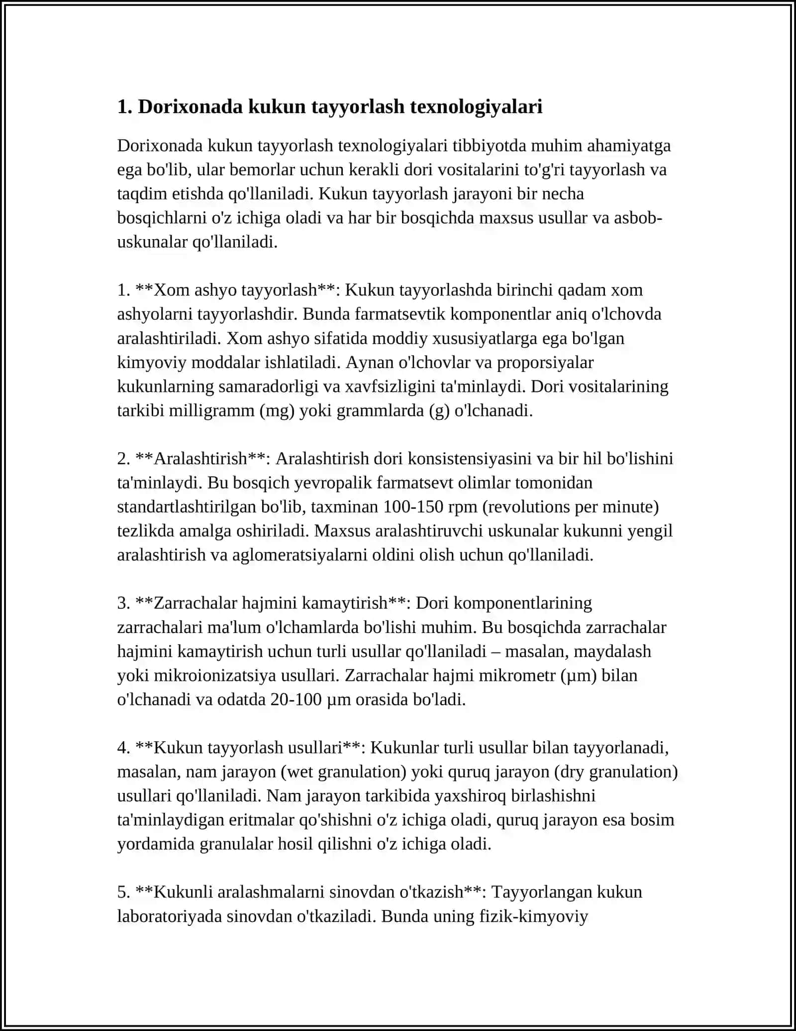 Dorixonada kukun tayyorlash texnologiyalari 3