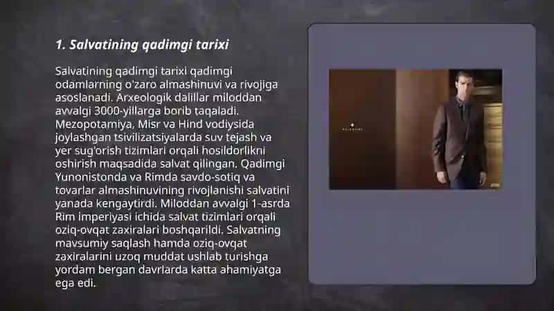 Salvatini tarixi va iqtisodiyoti 3