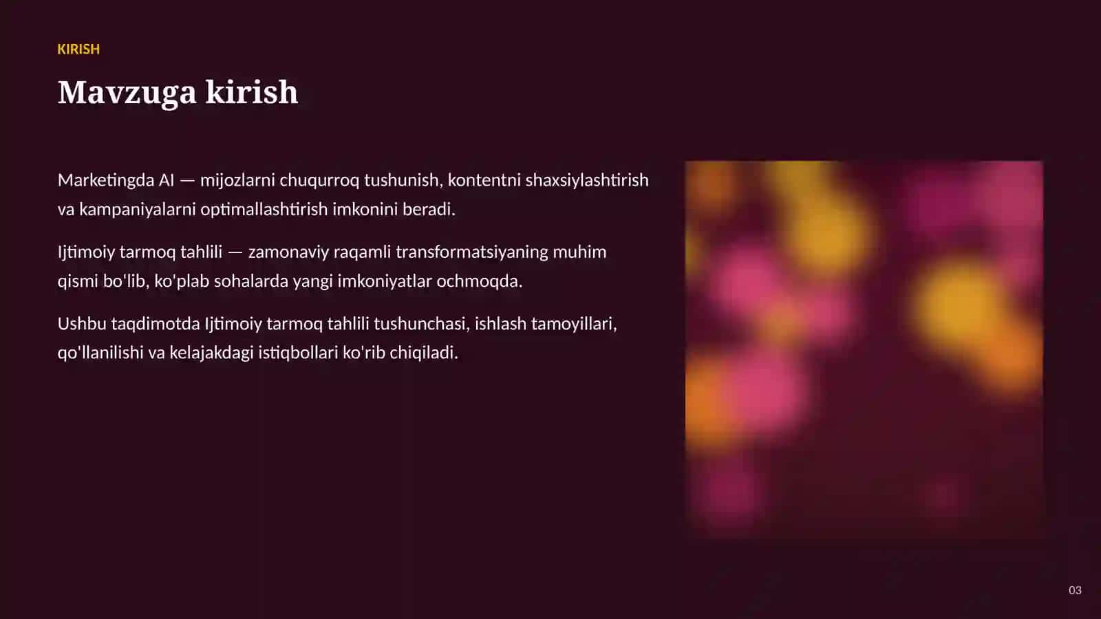 SUN'IY INTELLEKT • AI MARKETING VA SAVDODA 3
