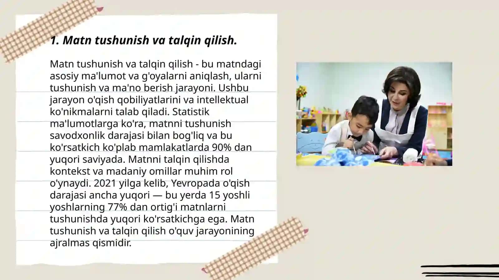 Boshlang‘ich ta’limda matn ustida ishlash orqali o‘quvchilar nutqini o‘stirish usullari 3