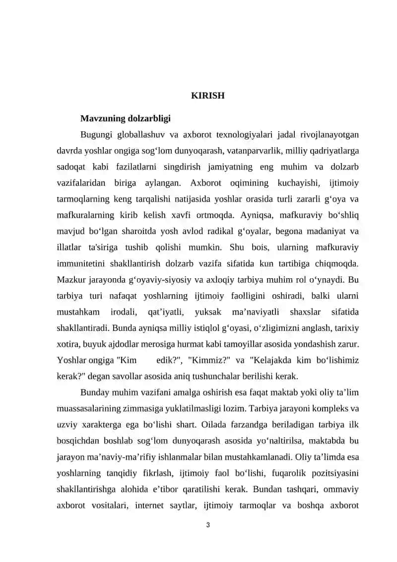 TARBIYAVIY JARAYONDA G‘OYAVIY SIYOSIY AXLOQIY TARBIYANI TASHKIL ETISH 3