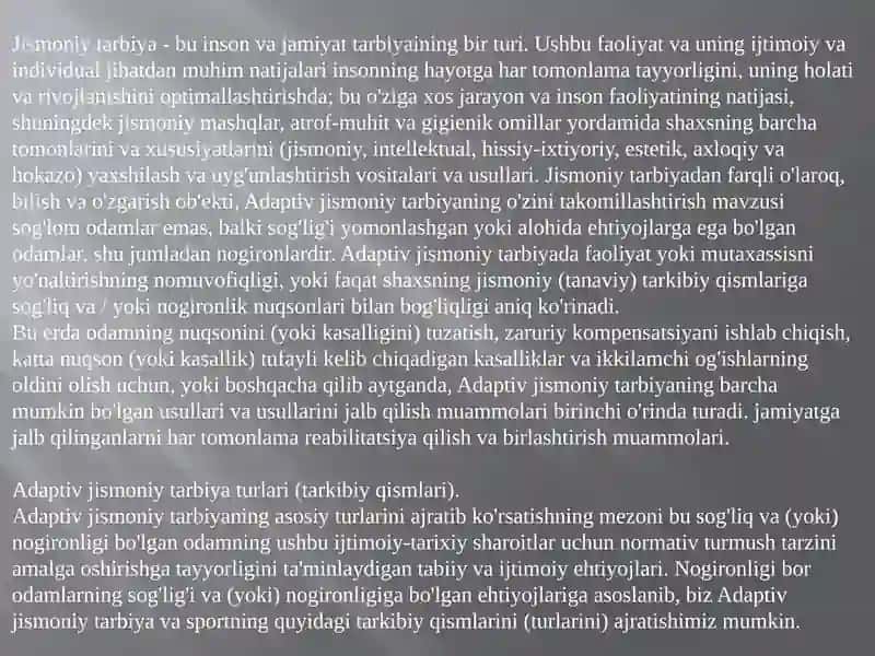Adaptivjismoniytarbiyaturlari 3