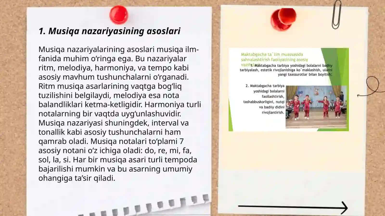 Musiqa o'qitish nazariyasi, metodikasi va maktab repertuari kursi 3