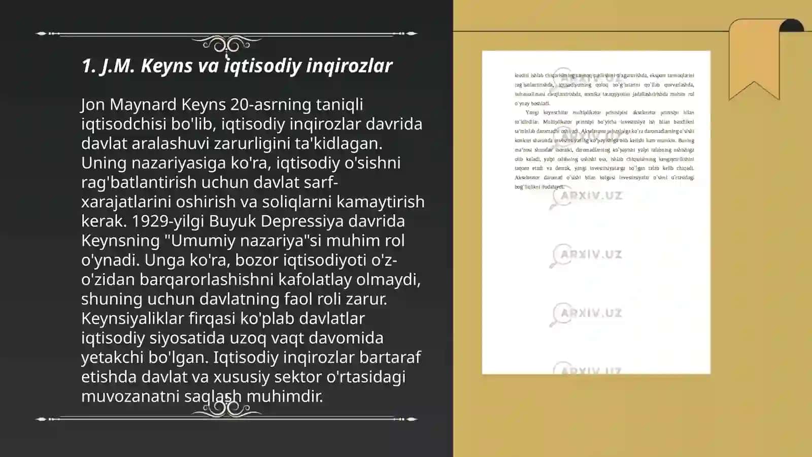 J.M.Keyns ta’limoti 3