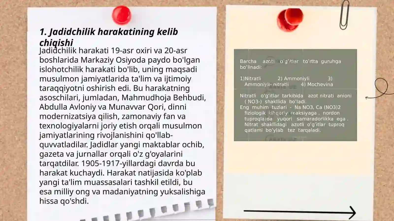 Jadid maʼrifatparvarlarining oʻlka ijtimoiy-maʼnaviy hayotida tutgan oʻrni 3