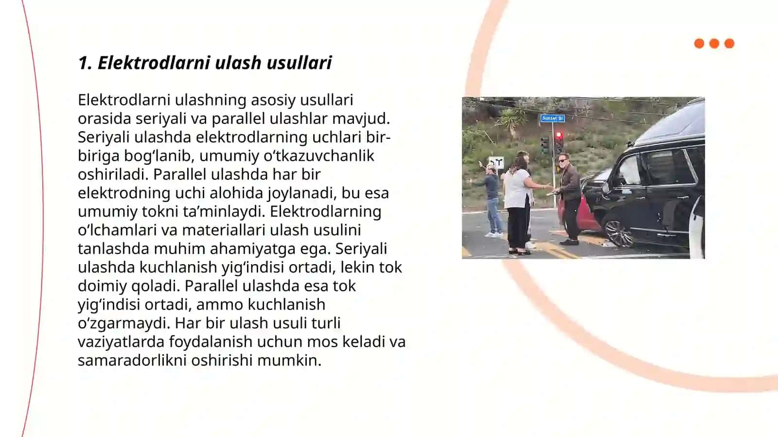 Elektrodlarni to'g'ri ulash 3