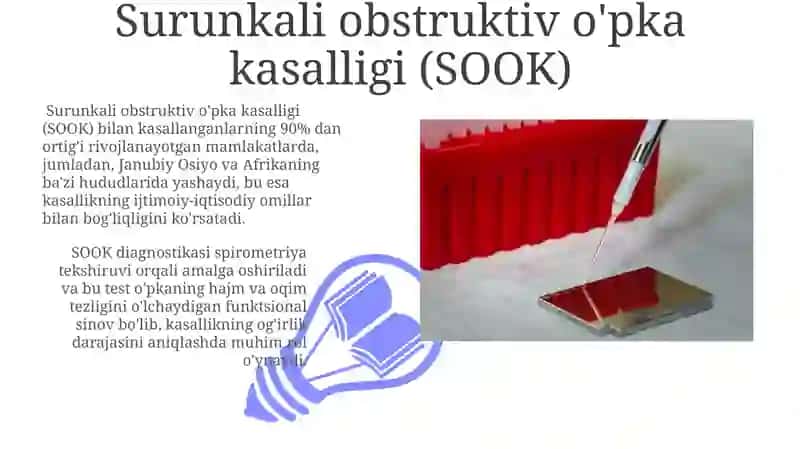 Surunkali obstruktiv o'pka kasalligi (SOOK) 3