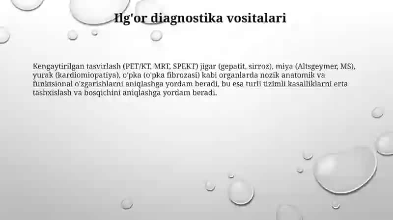 Qon tizimli kasalliklarida bemorlarni tekshirish usullari 3
