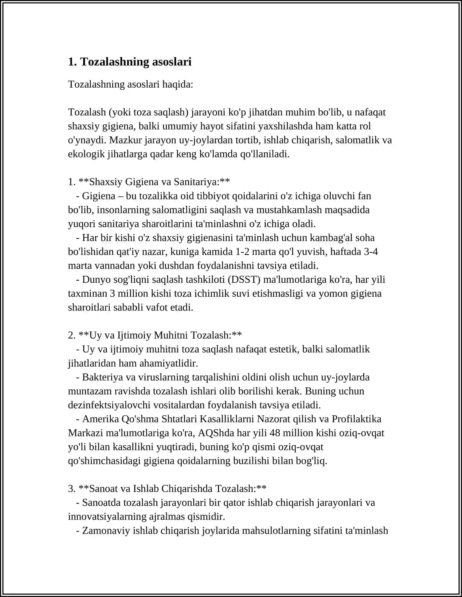BIG DATA'NI OLDINDAN TOZALASH VA TRANSFORMATSIYA QILISH USULLARI 3