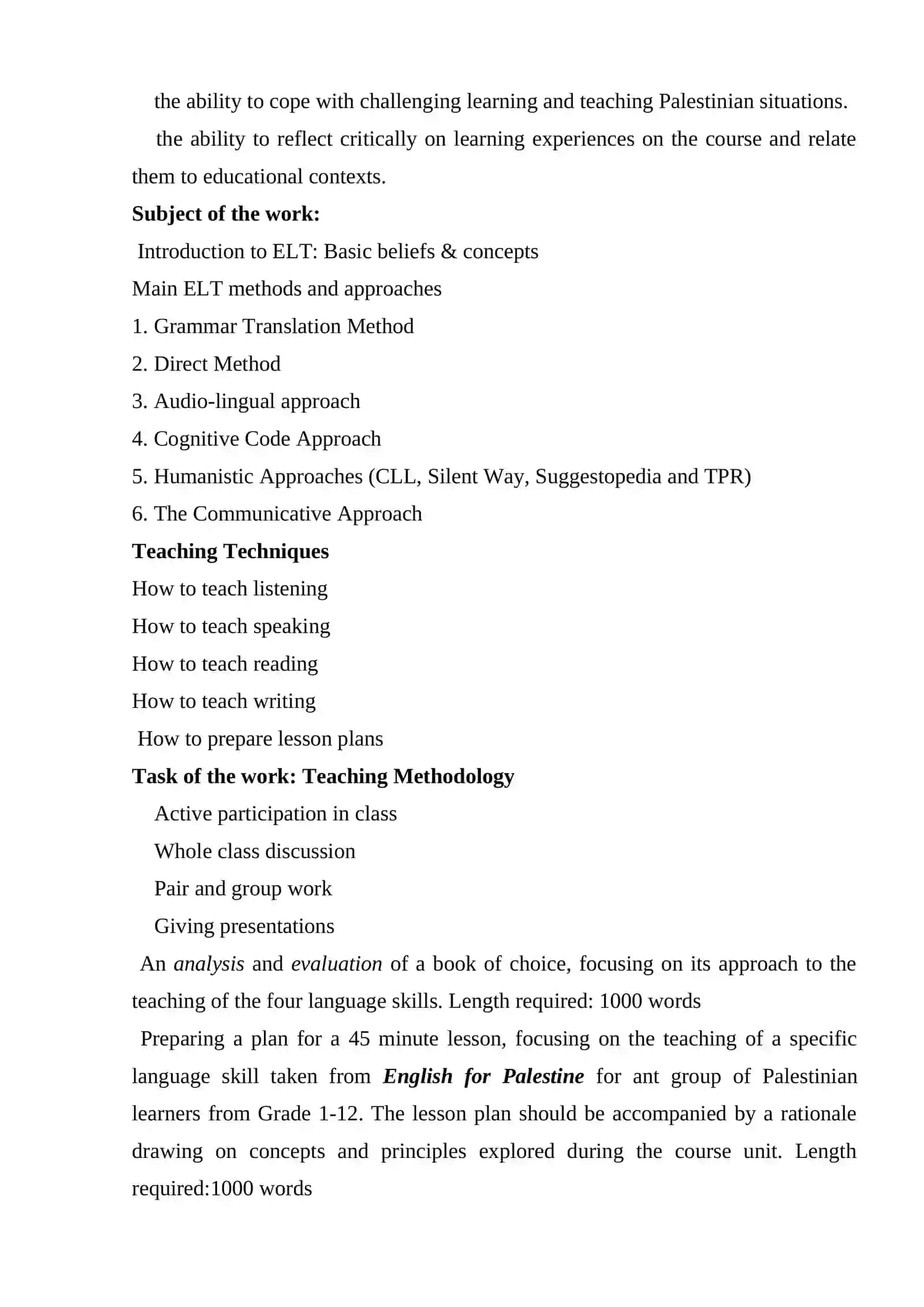 STORY TELLING AS A TEACHING STRATEGY IN THE ENGLISH LANGUAGE CLASSROOM 3