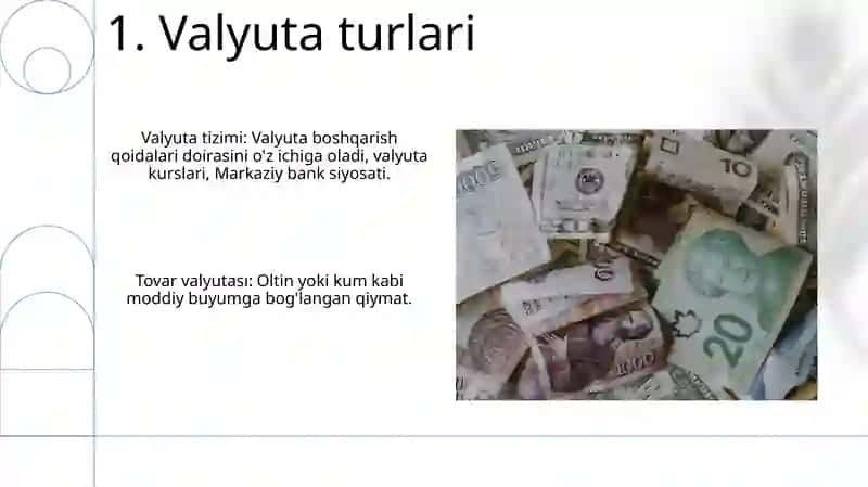 Valyuta tizimi va uning elementlari 3