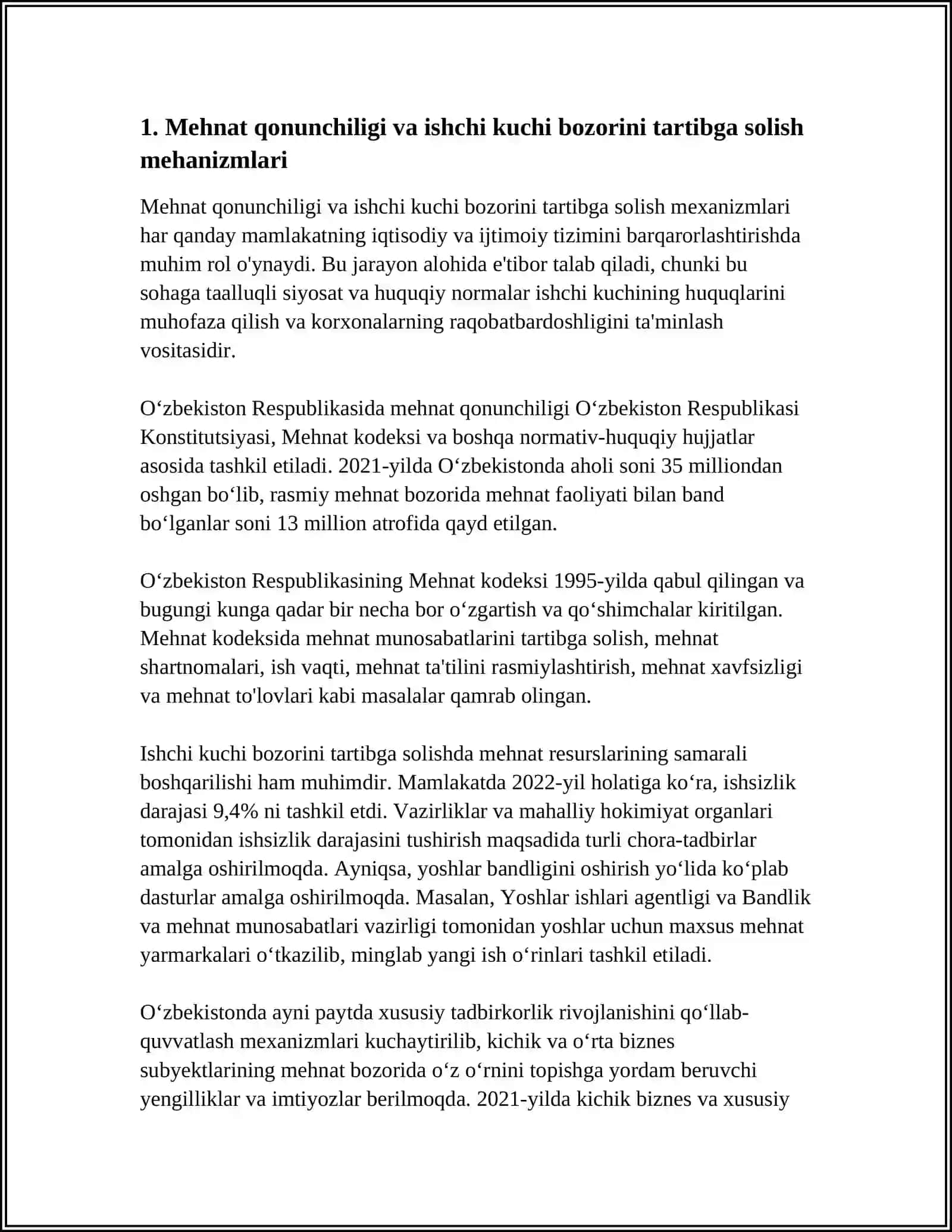 ISHCHI KUCHI BOZORINING DAVLAT TOMONIDAN TARTIBGA SOLINISHI 3
