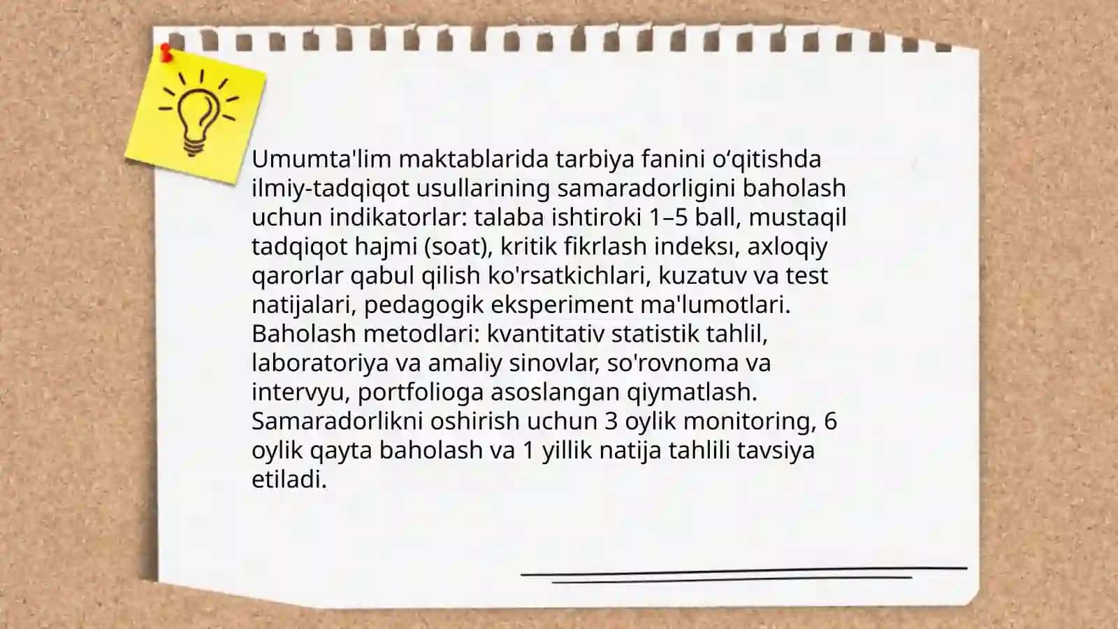 Umumta'lim maktablarida tarbiya fanini ŏqitishda ilmiy tadqiqot usullaridan foydalanish 3