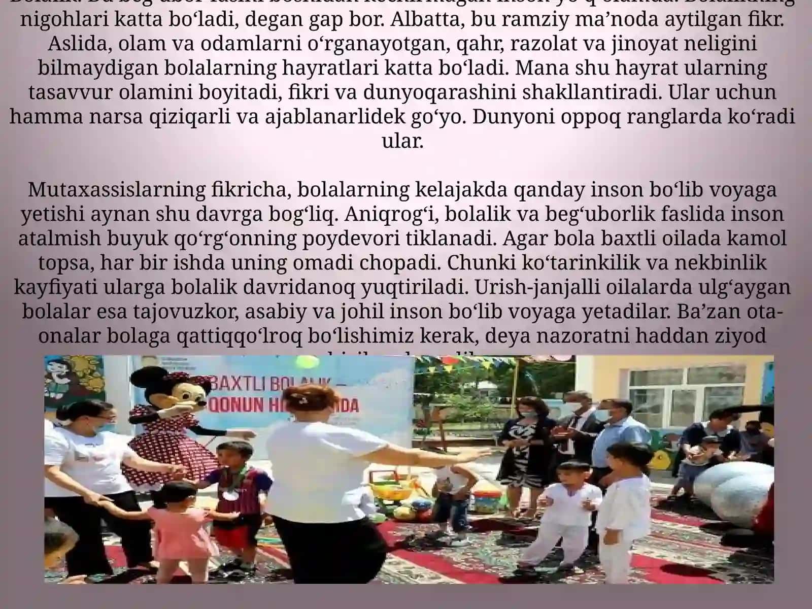 BAXTLI BOLA MA’NAVIYATI ‘’NI SHAKLLANTIRISHNING SHAKL VA YO’LLARI 3