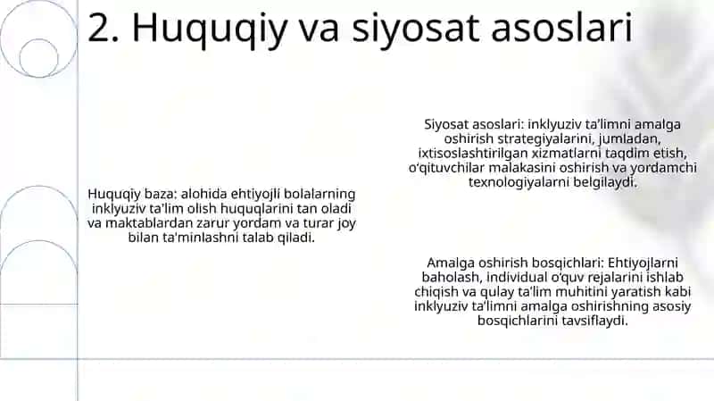 UmumtaʼLim Tashkilotlarida Alohida Ýordamga Muhtoj Bolalar Uchun Integratsiyalashgan TaʼLim 3