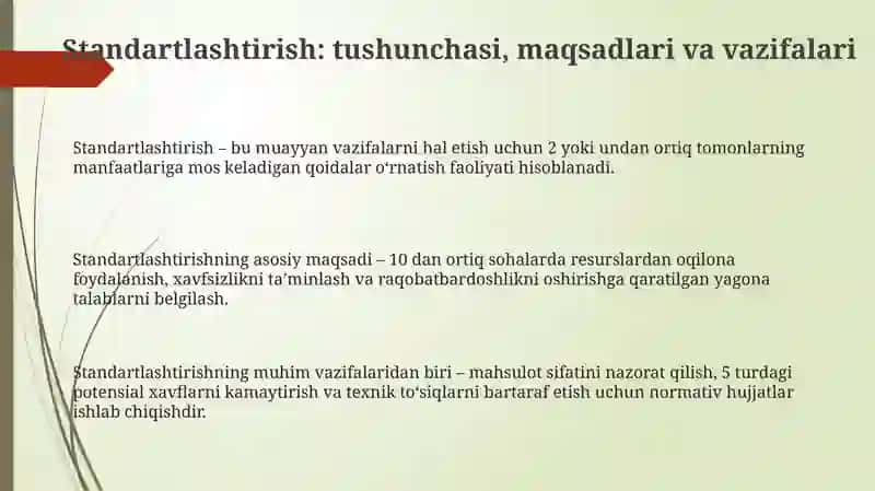 Bijgʻish mahsulotlarini ishlab chiqarishda davlat standartlari 3