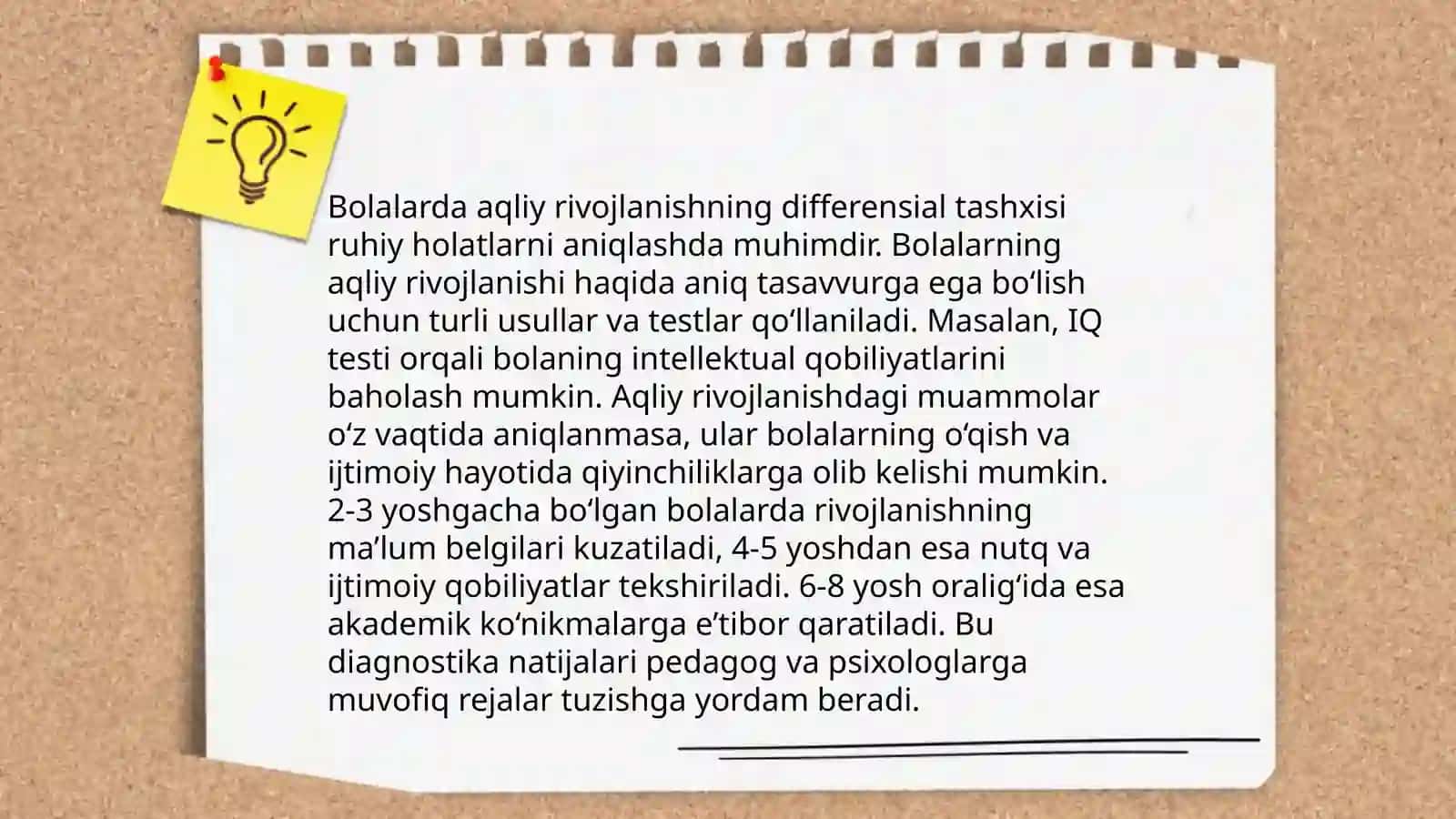 Bolalarda rivojlanishning differensial tashxisi 3