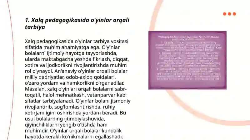 Xalq pedagogikasidagi tarbiya usullari 3