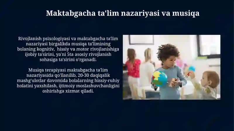 Maktabgacha ta'lim nazariyasi va musiqa 3
