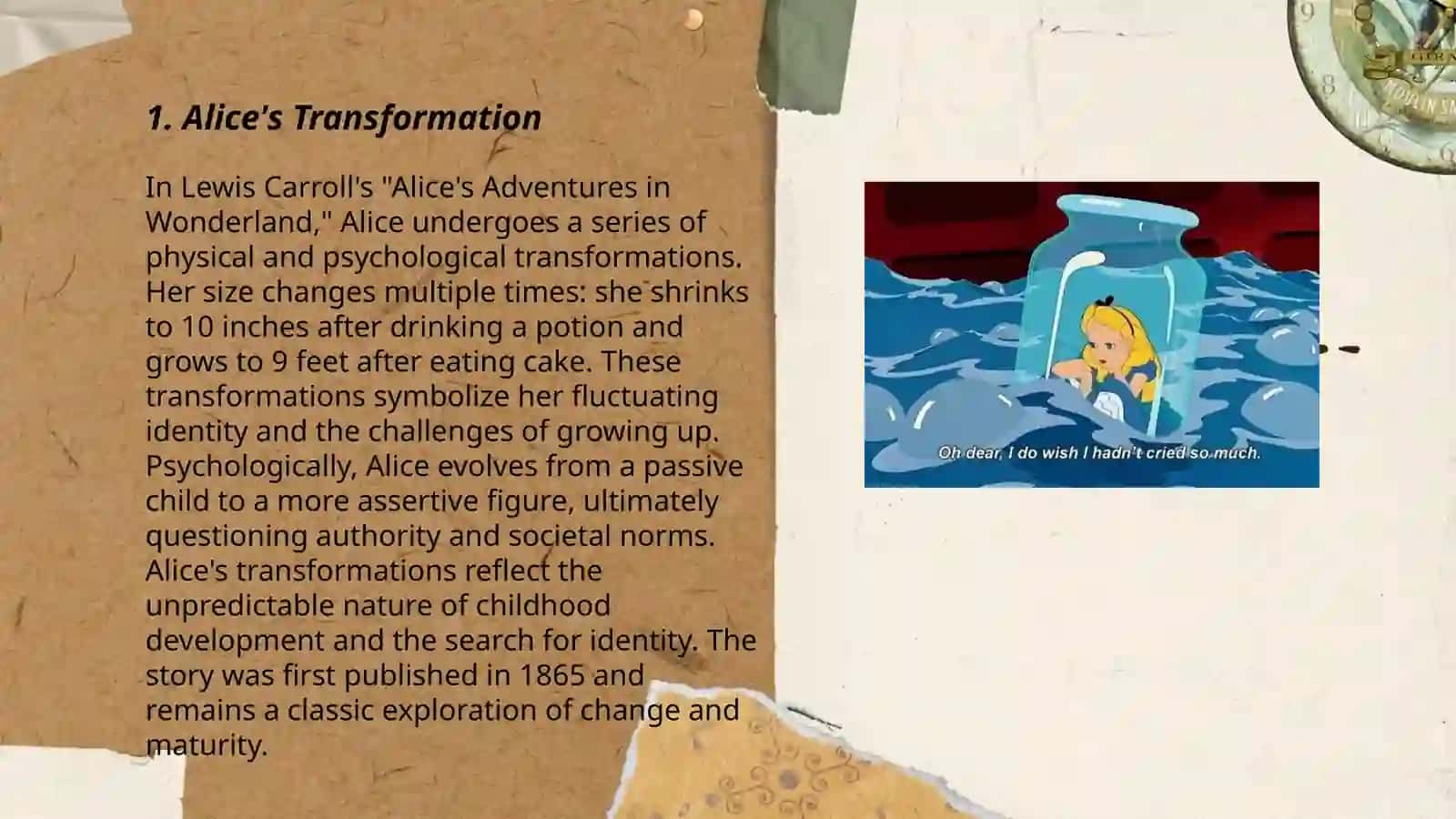 ALICE'S ADVENTURES IN WONDERLAND CHAPTER II 3
