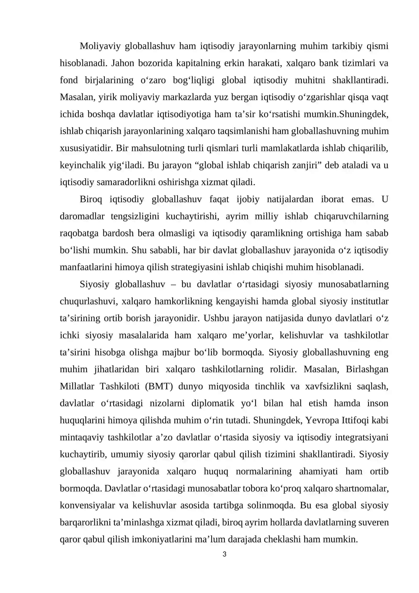 Glaballashuv jarayonlarida insoniy tuyg'ularga salbiy ta'sir va uning oqibatlari 3