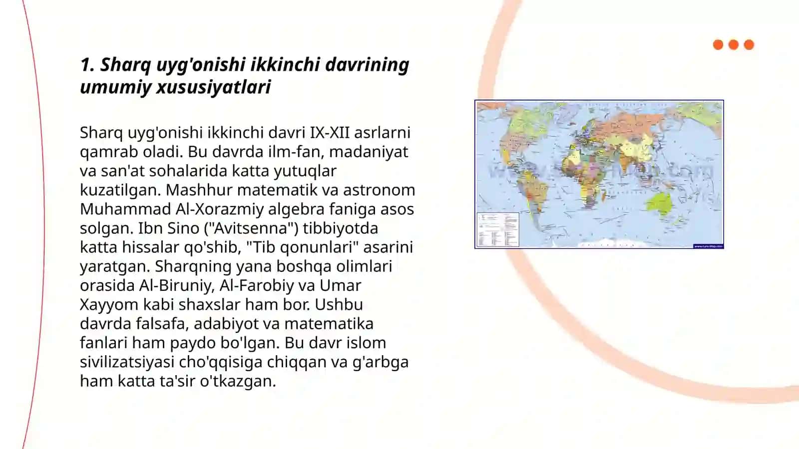 Sharq uyginish davrining ikkinchi bosqichdagi allomalari 3