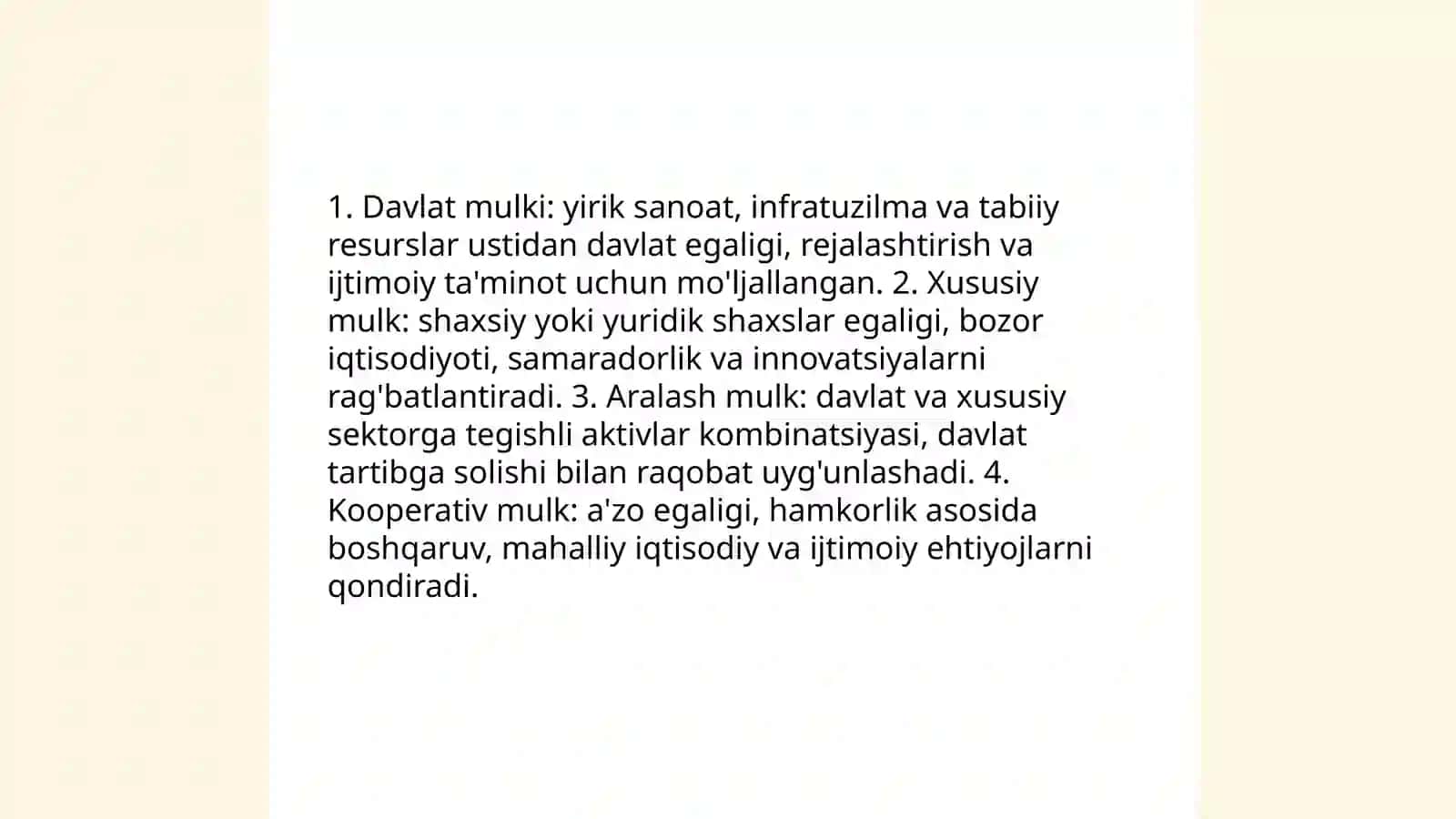 Mulkchilik munosabatlari va ijtimoiy soha 3
