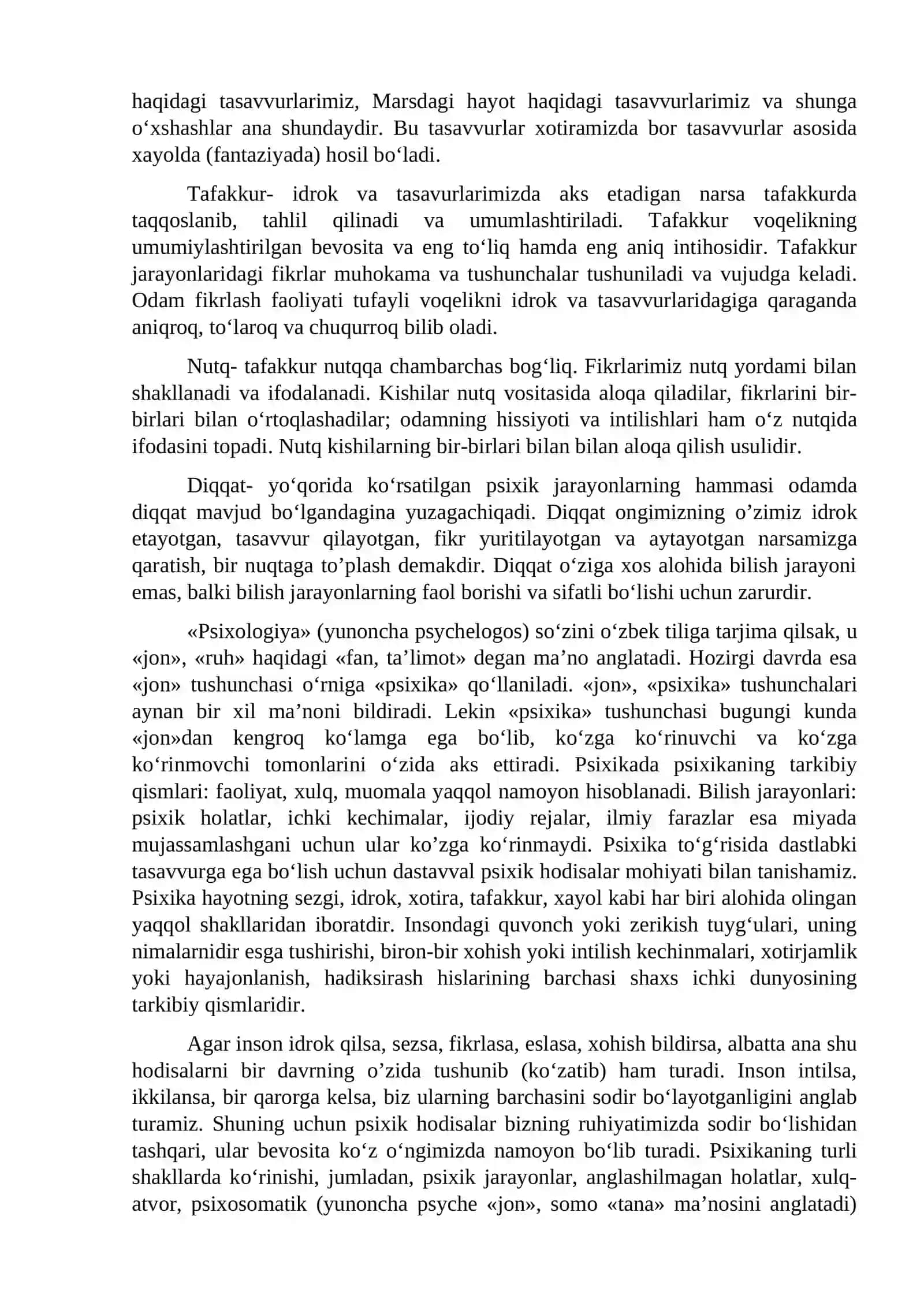 Psixologiya fanining tarixi, rivojlanishi, yo‘nalishlari 3