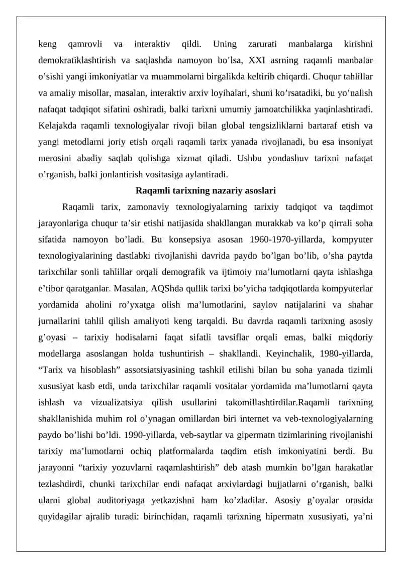 Raqamli tarix konsepsiyasi 3